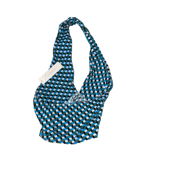 NWT Timing , Printed Halter Top, Super cute! - Picture 2 of 3